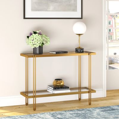 Hudson&Canal Inez Console Table, 30 in. x 42 in. x 14 in.