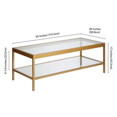 Image showing  Alexis Rectangular Coffee Table, 17 in. x 45 in. x 20 in.