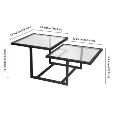 Image showing  Amalie 2-Tier Rectangular Coffee Table