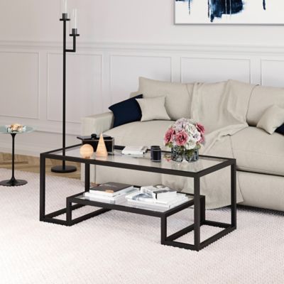Image showing 6 th Hudson&Canal Athena Rectangular Coffee Table, 45 in.