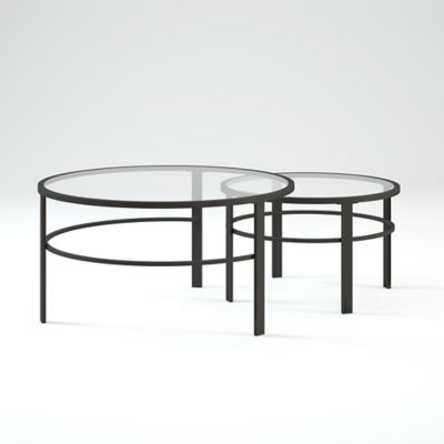 Image showing  Gaia Round Nesting Tables, 2 pc.
