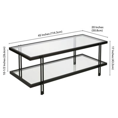 Image showing  Inez Rectangular Contemporary Coffee Table