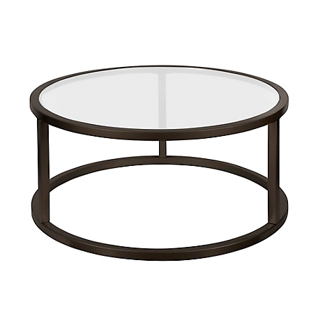 Hudson&Canal Parker Round Coffee Table