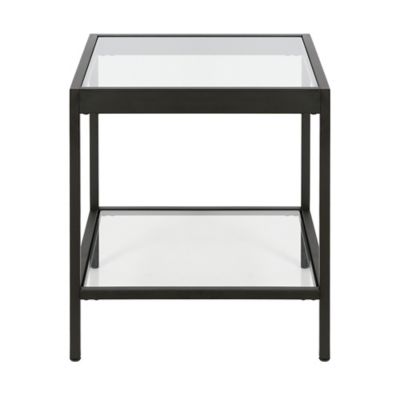 Image showing  Alexis Side Table with Bottom Shelf