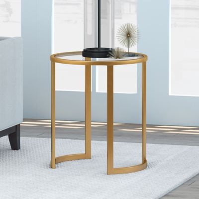 Image showing  Mitera Round Glass Side Table