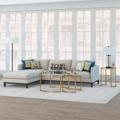 Image showing  Mitera Round Glass Side Table