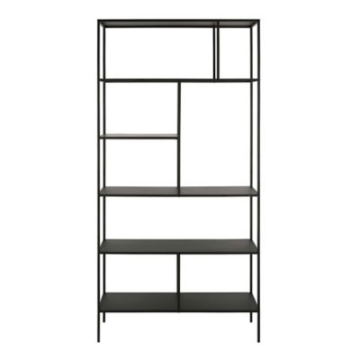 Image showing  5-Tier Winthrop Bookcase, Blackened Bronze