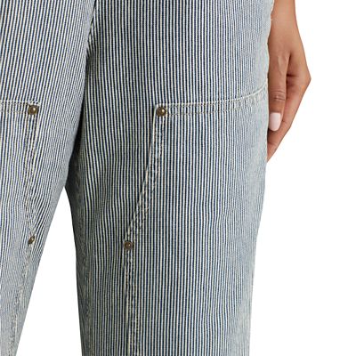 Image showing 3 th Carhartt Women's Rugged Flex Relaxed Fit Denim Railroad Bib Overalls