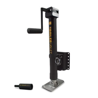 Trailer Valet 2,000 lb. Capacity Side-Mounted Spring Loaded Drill Jack