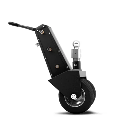 Trailer Valet 10 000 lb Capacity Trailer Dolly with 2" Ball and Solid Rubber Tire Trailer Jacks