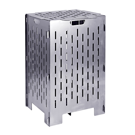 Yard Tuff 20 in. x 20 in. x 36 in. Outdoor Burn Cage with Lid YTF-202036BC
