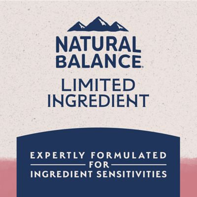 Image showing 7 th Natural Balance Limited Ingredient Diets Salmon & Brown Rice Dry Dog Food, 26 lb. Bag