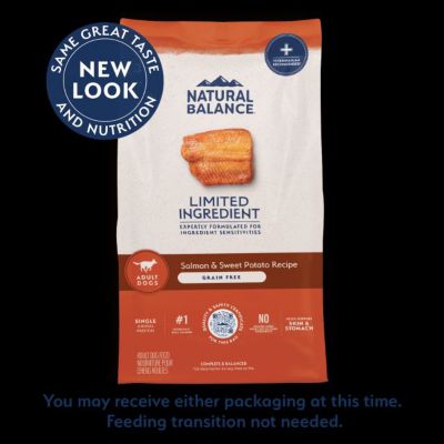 Natural Balance Salmon & Sweet Potato Grain Free Recipe Dry Dog Food, 12 lb.