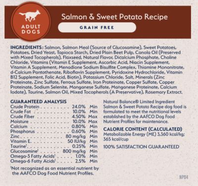 Image showing  Adult Grain-Free Salmon and Sweet Potato Recipe Dry Dog Food, 12 lb. Bag