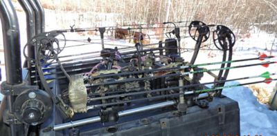 Image showing  Polaris Ranger and General Double Bow UTV Mount