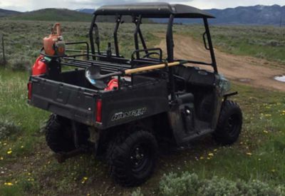 Image showing  UTV Rear Cargo Rack for Polaris Full-Size Rangers