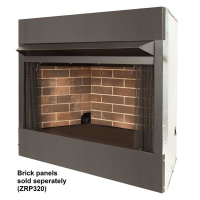 Image showing  32 in. Radiant Zero-Clearance Universal Vent-Free Firebox