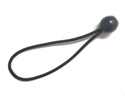 Image showing  Ball Bungees, 8 in., Black, 50-Pack