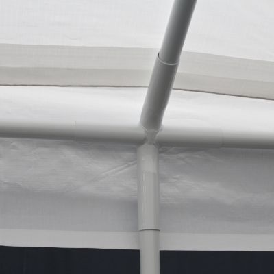 Image showing  10 ft. x 13 ft. Universal Carport Canopy, 6 Leg, White
