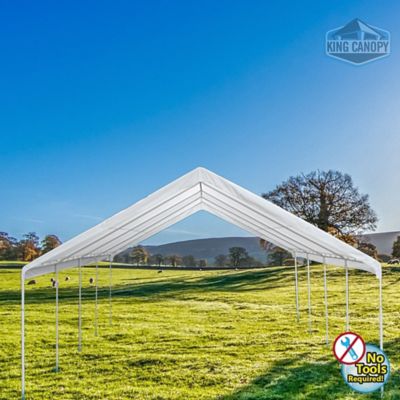 King Canopy 12 ft. x 20 ft./20 ft. x 20 ft. Expandable Canopy