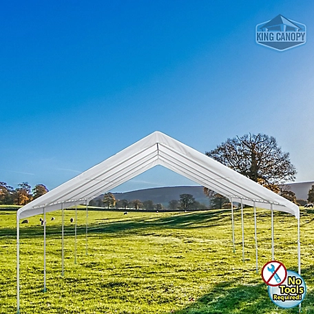 King Canopy 12 ft. x 20 ft./20 ft. x 20 ft. Expandable Canopy