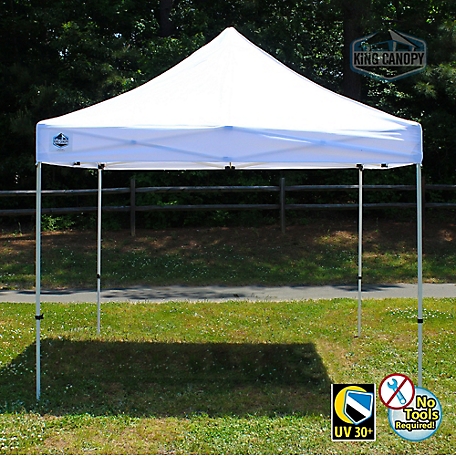 King Canopy 6 ft. 2 in. x 7 ft. 2 in. Festival Pop-Up Canopy
