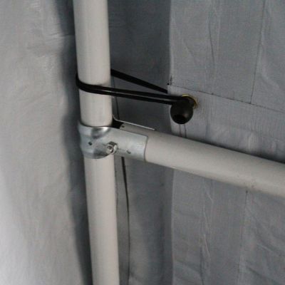 Image showing  7 ft. x 12 ft. Small Garage Storage Shed, Silver