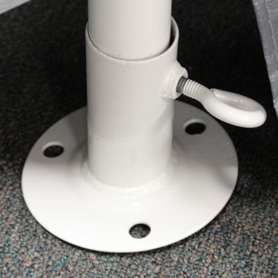 Image showing 5 th King Canopy 7 ft. x 12 ft. Small Garage Storage Shed, Silver