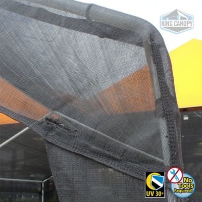 Image showing 6 th King Canopy 10 ft. x 20 ft. Garden Shade Canopy