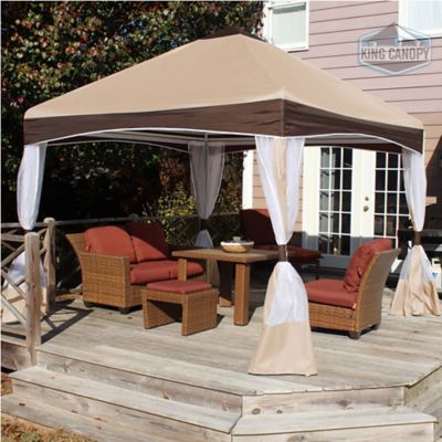 Image showing 1 th King Canopy 10 ft. x 10 ft. or 13 ft. x 13 ft. Garden Party Gazebo