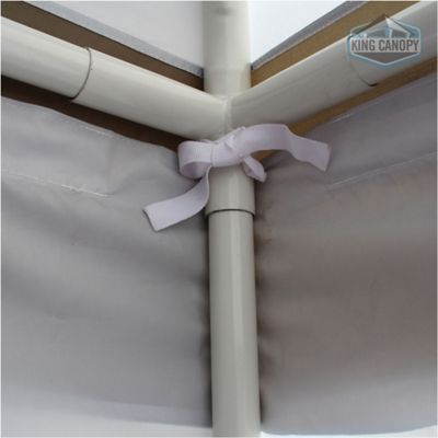 Image showing 4 th King Canopy 10 ft. x 10 ft. or 13 ft. x 13 ft. Garden Party Gazebo