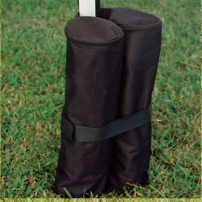 Image showing  4 pc. Weight Bags Set, 30 lb. Tube Capacity, Black
