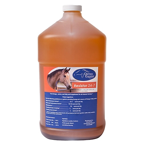 OrthoEquine Resistor Oil Horse Supplement, 1 gal.