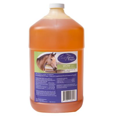 OrthoEquine Wow Oil Energy and Omega-3 Horse Supplement