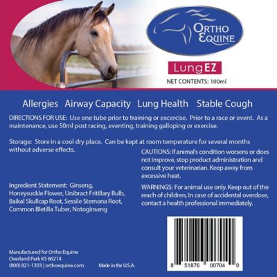 Image showing  Lung EZ Paste for Horse Allergies