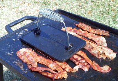 Image showing  2-Sided Pre-Seasoned Cast-Iron Griddle, 2 Helper Handles