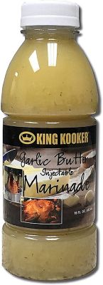 Image showing  Deep Fried Turkey Seasoning Set with Garlic Butter Marinade, Cajun Seasoning and Marinade Injector