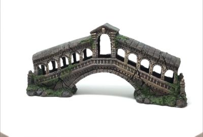 Image showing  Rialto Bridge Aquarium Decoration, 18 in.