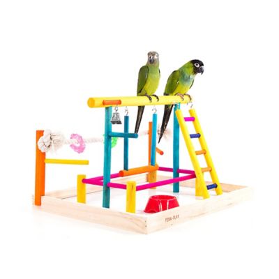 Image showing  Wood Bird Play Pen, 18.5 in. x 15 in. x 12 in.