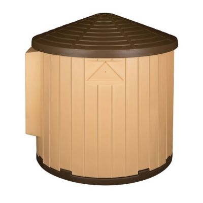 Image showing  CRB Palace Premium Insulated Outdoor Plastic Dog House