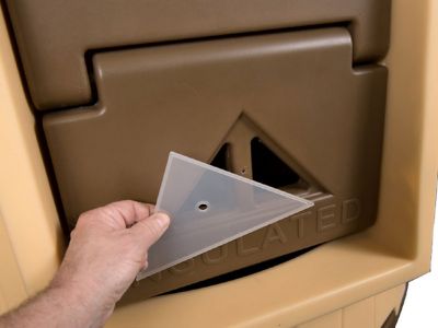 Image showing 6 th Dog Palace CRB Palace Premium Insulated Outdoor Plastic Dog House