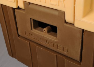 Image showing  DP Hunter Premium Insulated Outdoor Plastic Dog House