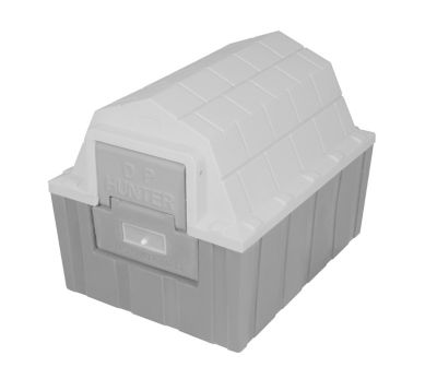 Image showing  DP Hunter Premium Insulated Outdoor Plastic Dog House