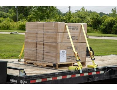 Image showing 2 th Buyers Products 2 x 30ft. Ratchet with Flat Hooks, 5483005