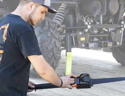 Image showing  2 in. x 10 ft. Heavy-Duty Retractable Ratchet Tie Down, 1,000 lb., 5483105