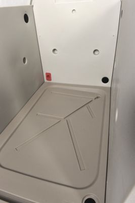 Image showing  Premium Insulated Outdoor Plastic Dog House with Fleece Bed