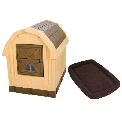 Dog Palace Premium Insulated Dog House with Fleece Bed