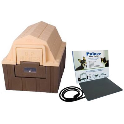 Dog Palace DP Hunter Premium Insulated Dog House with Heating Pad