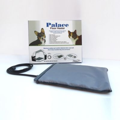 Image showing 5 th Dog Palace DP Hunter Premium Insulated Outdoor Plastic Dog House with Heating Pad