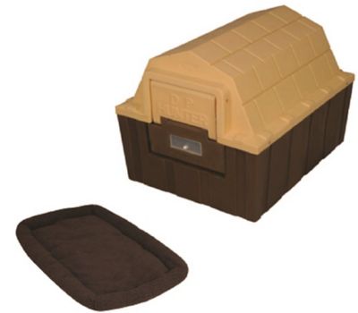 Dog Palace DP Hunter Premium Insulated Dog House with Fleece Bed